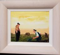 Austin Moseley b. 1930 - A Bumper Harvest - Limited Edition Giclee on Board