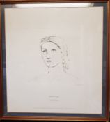 Henry Moore (1898 - 1986) - Head of A Girl 1983