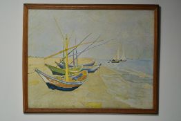 Original 1950'S Litho Print By Van Gogh