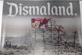 Banksy Jeff Gilette Dismaland Limited Edition Poster.