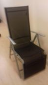 Foldable deck chair