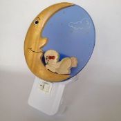10 X Brand New Led Plug In Night Light 1w Led- Sheep on the Moon Design