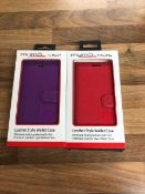 Joblot of 200 New Luxury Flip PU Leather Case Cover For Various Mobile Phones