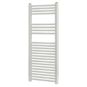 (MC128) 1200 X 450MM TOWEL RADIATOR WHITE. High quality steel construction with a powder-coated