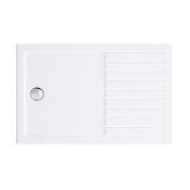 (TT101) 1400x900mm Rectangular Walk In Shower Tray. RRP £334.99. Strong & Slimline low profile...