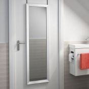 (TT109) 360x1260mm Clover Gloss White Framed Full Length Mirror Made from eco friendly recycle...