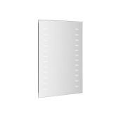 (Z73) 390x500mm Battery Operated LED Mirror. Energy saving controlled On / Off switch Conveni...
