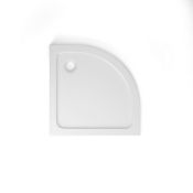 (A76) 800x800mm Quadrant Ultra Slim Stone Shower Tray. RRP £187.99. Constructed from acrylic c...