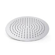 (TT214) Stainless Steel 300mm Round Shower Head. Solid metal structure Can be wall or ceiling ...