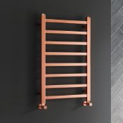 (Z87) 800x500mm Copper Square Rail Ladder Towel Radiator. RRP £359.99. Our expertly engineere...