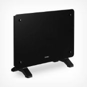 (G79) 2200W Turbo Fan Glass Panel Heater A powerful and compact freestanding glass panel heate...