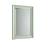 (AA118) 700x500mm Melbourne Garden Sage Framed Mirror Adds a funky, stylish look to your bathr...