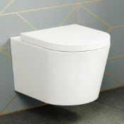 (AA176) Lyon II Wall Hung Toilet inc Luxury Soft Close Seat. We love this because wall hung toi...