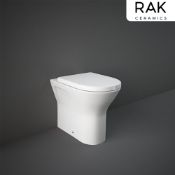 (TT194) RAK Resort Rimless Back to Wall Toilet. Rimless design makes it easy to clean Anti-scr...