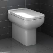 (TT149) Short Projection Back To Wall Toilet with Soft Close Seat Ultimate space saving deisgn...