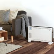(CC69) Digital Convector Heater 2KW - with Remote Control, Timer, Turbo Fan, Thermostat & Heat ...