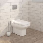 (TT173) Perth Back To Wall Toilet Manufactured from high quality white vitreous china & finishe...