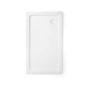 (TT140) 1200x700mm Rectangular Ultra Slim Stone Shower Tray. RRP £328.99. Low profile ultra sl...