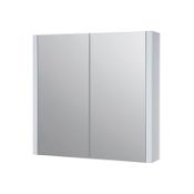 (CC133) 750mm Kartell Purity Mirror Cabinet - White. RRP £299.99. The Kartell Purity 750mm Mir...