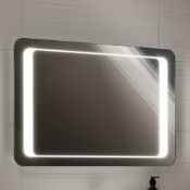 (AA169) 500x700mm Quasar Illuminated LED Mirror. RRP £349.99. Energy efficient LED lighting wi...