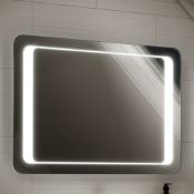 (CC115) 600x800mm Quasar Illuminated LED Mirror. RRP £349.99. Energy efficient LED lighting wi...