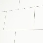 (QQ59) 6m2 Glazed Ceramic White Wall Tile. ...