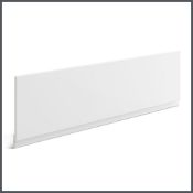 (QQ125) 1700mm White MDF Straight Bath Front Panel. Rrp £95.00. Specially selected to provide...