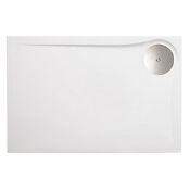 (QQ57) 1200x800mm Rectangular Ultra Low Profile Left Hand Tray. RRP £369.99. This magnificent ...