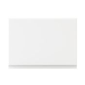 (JL106) 800mm Gloss White MDF Bath End Panel. Specially selected to provide robustness 18mm th...