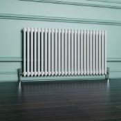 (QQ85) 600x1226mm Traditional Double Column Radiators, Horizontal Designer Central Heating Radi...