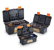 (JL55) 3pc Tool Box Set 3 Piece Tool Box Set - Sizes 10