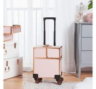 (JL41) Beauty Trolley Extending suitcase-style handle for comfortable, easy transportation (
