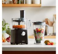 (JL76) 750W Food Processor Chop, mix, shred, slice, juice, grate, make dough or liquidise