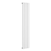 (AA47) 1800x300mm White Panel Vertical Radiator. RRP £224.99. This streamlined flat panel vert...