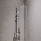 (AA122) Oval Thermostatic Mixer Shower Kit & Large Head. RRP £349.99. Style meets function wit...