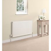 (QW210) 600 X 1000MM KUDOX PREMIUM TYPE 11 SINGLE-PANEL SINGLE CONVECTOR RADIATOR WHITE.