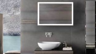 (PC31) 884mm Citterio Grey/Brown illuminated Mirror. If youre looking for a touch of spa-like Z...(