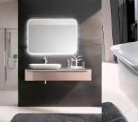 (XL28) 1150mm Keramag Myday Vanity Unit. RRP £949.99. Comes complete with basin. Moisture resi...(