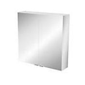 (XL84) Fonteno Double door Silver Mirror cabinet. Clean, crisp and versatile, a great choice ...(
