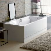 (PC99) 1700x750mm Twyfords Clarissa Plus Double Ended White Bath Tub. The Twyford Clarissa Bat...(