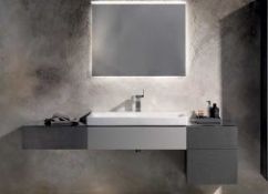 (PC5) 880mm Keramag Xeno 2 Vanity unit. RRP £1,275.99.Comes complete with basin. Keramag Xeno...(