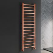 (PC52) 1600x500mm Copper Heated Straight Rail Ladder Towel Radiator. RRP £239.99. Our expert...(