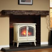 (PC83) Dimplex Grand Cream Cast enamel effect Electric Stove. RRP £562.99. The Dimplex Grand C...(