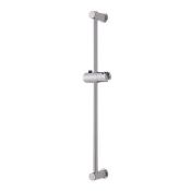 (XL114) Raiser Rail Chrome. Metal and ABS plastic with adjustable wall brackets.