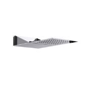 (TT138) Two Way Thin Waterfall Shower Head. RRP £374.99. Choice of a waterfall or rainfall flo...