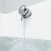 (EE1024) Bath Filler Waste Overflow Kit - Pop-Up Made with zinc with solid brass components S...
