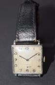 Vintage Eberhard Square Dial Watch