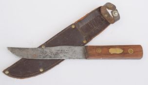 William Rodgers 'I Cut My Way' Knife And Sheath