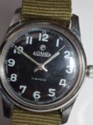 Roamer 17 Jewels Military Style Watch