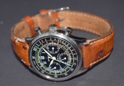 Eterna Cambridge Pilot's Chronograph 8508.41